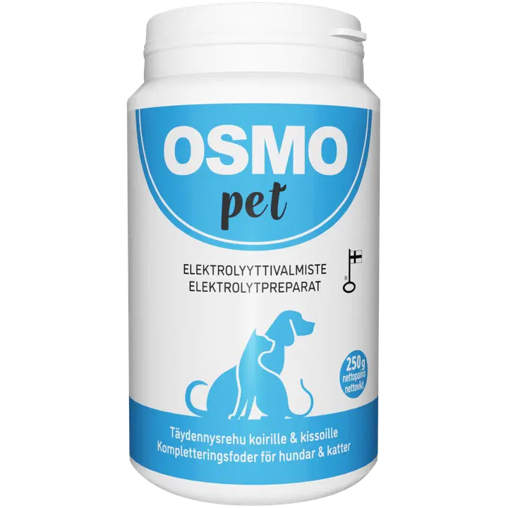 Osmopet elektrolytpulver för hundar och katter 250 g