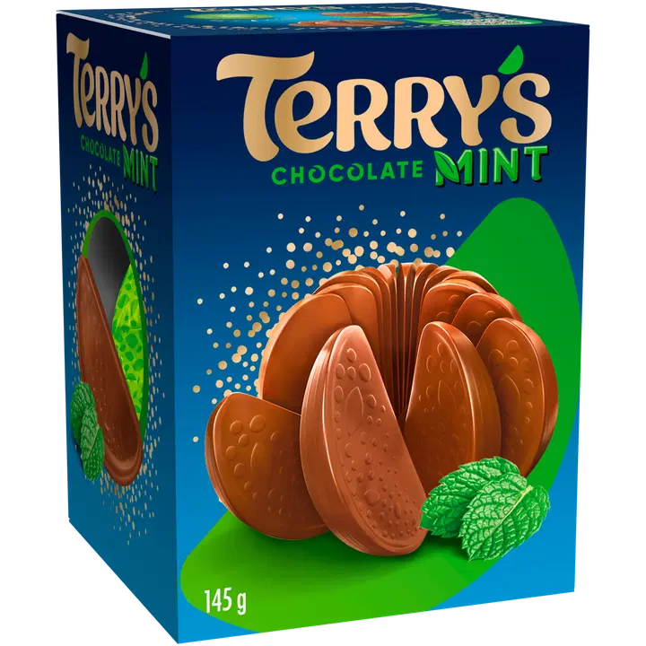 Terry's Milk Chocolate Mint Suklaapallo 145g
