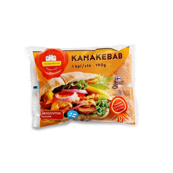 Piirakkamestari Kana-kebab 1kpl 190g