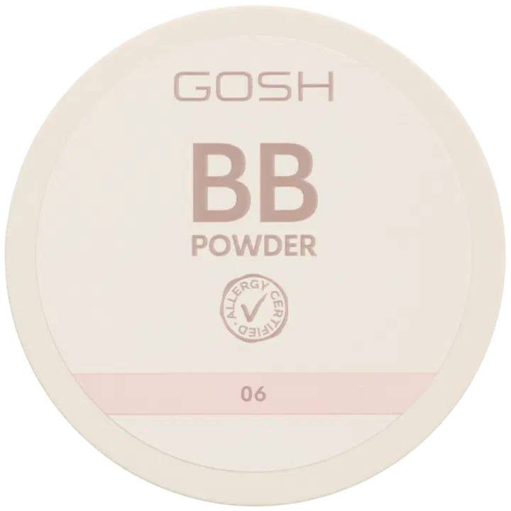 Gosh BB Powder - 06 Warm Beige puuteri 6,5g