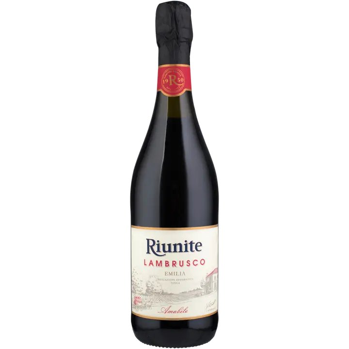 Cantine Riunite Lambrusco Emilia Vino Frizzante Amabile KGT poolvahuvein 7,5%vol 750 ml
