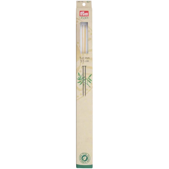Prym neulepuikko 3,0 33cm bambu