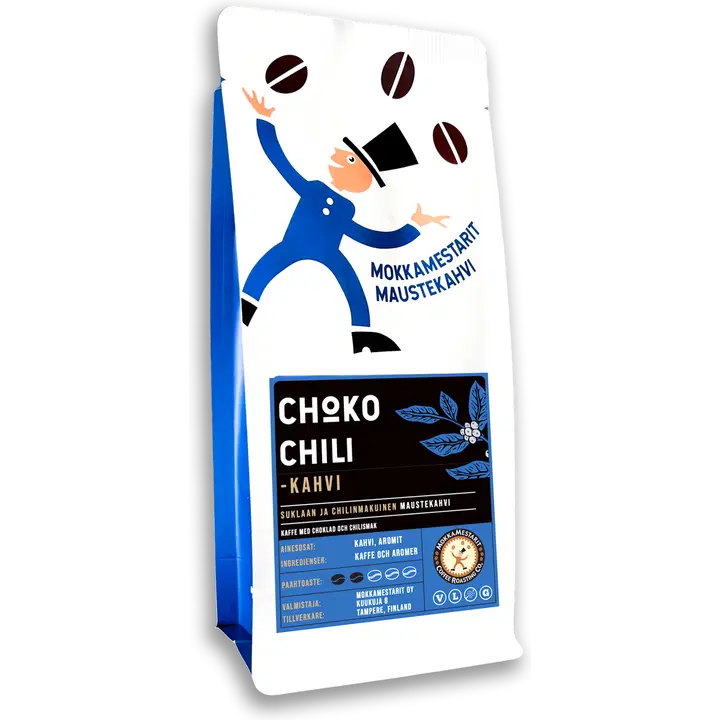 Mokkamestarit choco chili kahvi suodatinjauhatus 200 g