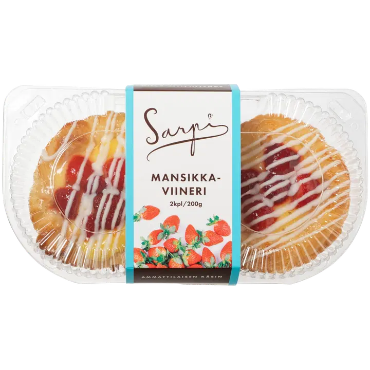 Sarpi Mansikkaviineri 2kpl/200g
