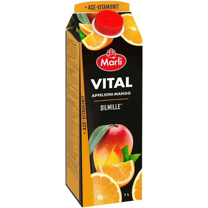 Marli Vital Appelsiini-mango + ACE-vitamiinit mehujuoma 1 L