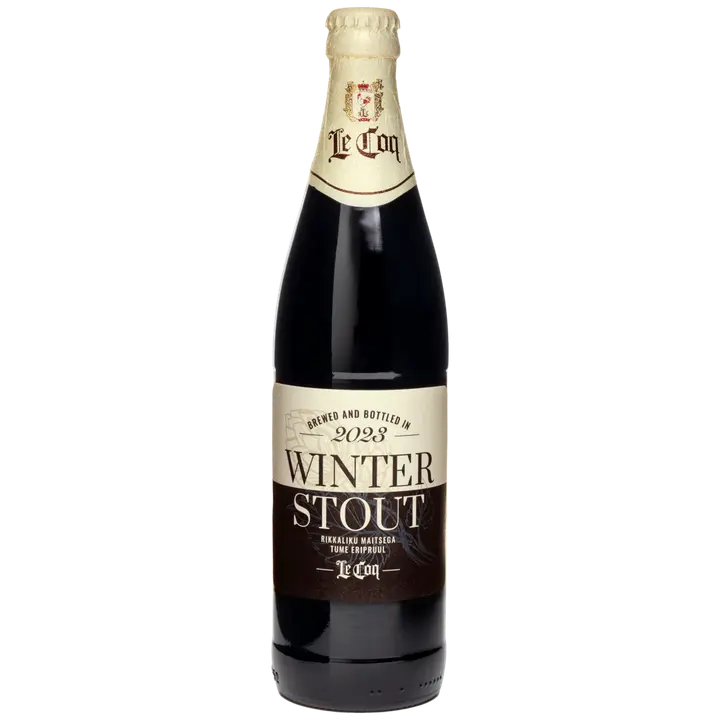 Le Coq Winter Stout õlu 6,6%vol 500 ml