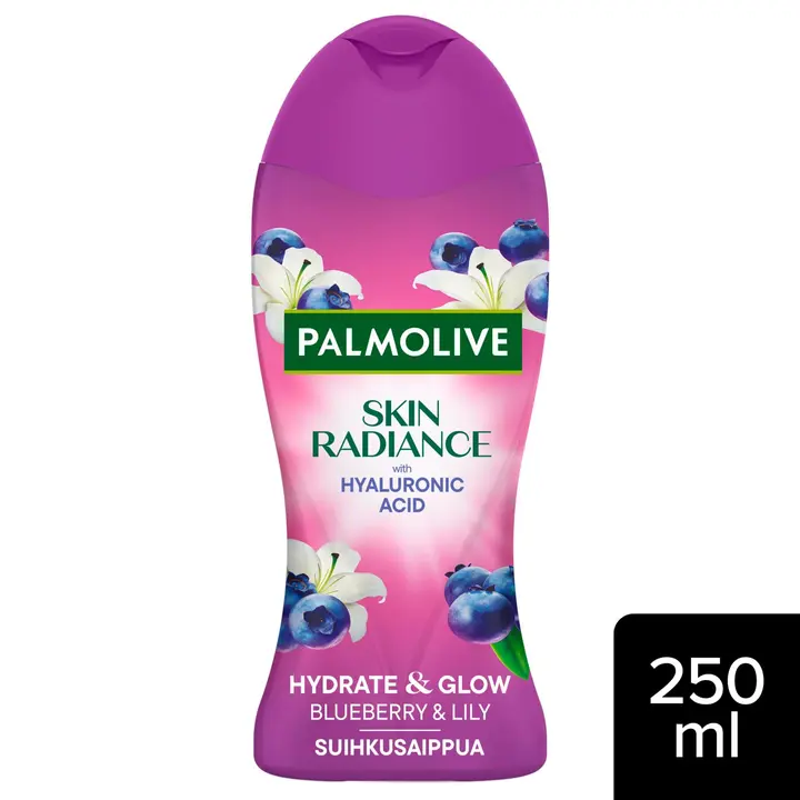 Palmolive Skin Radiance Blueberry & Lily suihkusaippua 250ml