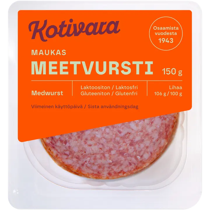 Kotivara Maukas Meetvursti 150 g