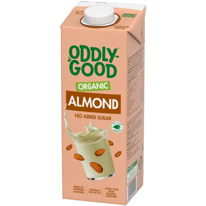Oddlygood® luomu mantelijuoma 1 l UHT, ei lisättyä sokeria