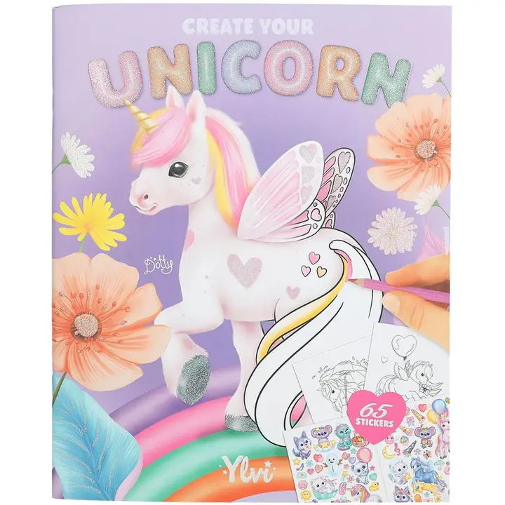 Ylvi Unicorn Värityskirja