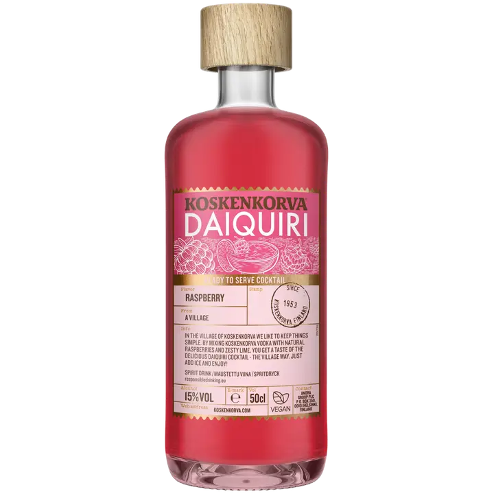 Koskenkorva Raspberry Daiquiri piiritusjook 15%vol 500ml