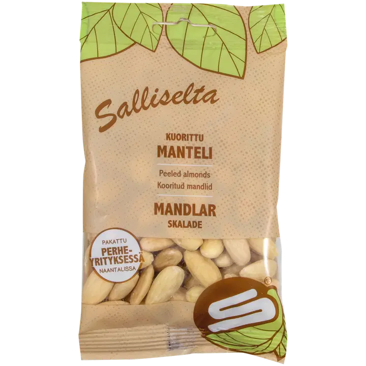 Salliselta Manteli kuorittu 80g