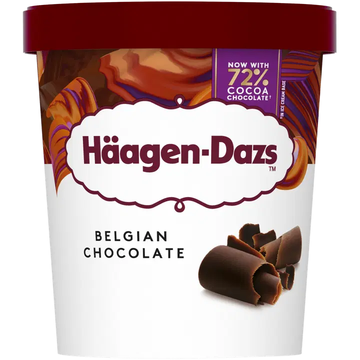 Häagen-Dazs Belgian Chocolate jäätelö 460ml
