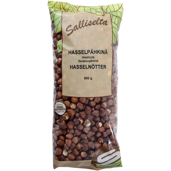 Salliselta Hasselpähkinä 800g