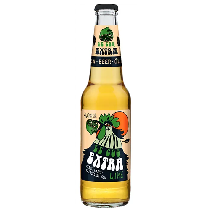 A. Le Coq Extra Lime õlu 4%vol 330ml
