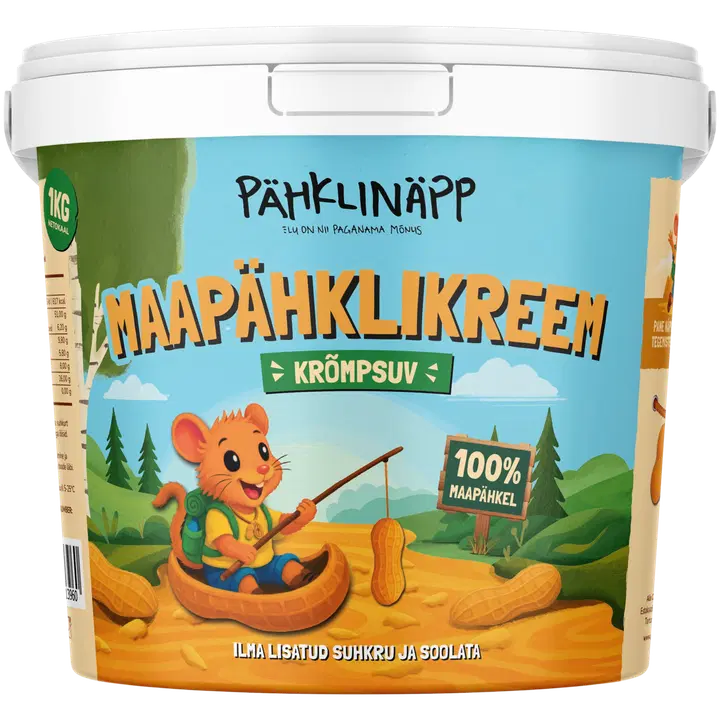 Pähklinäpp maapähklikreem krõmpsuv 1 kg
