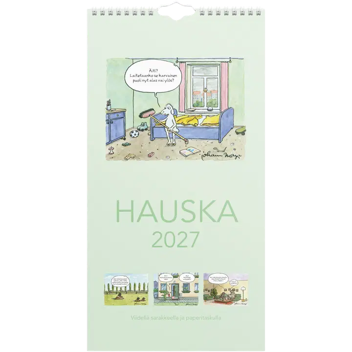 Burde Familjekalender 2027 Rolig