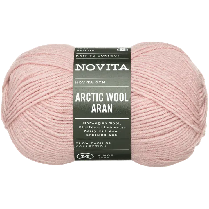 Novita lanka Arctic Wool Aran 100 g routa 542