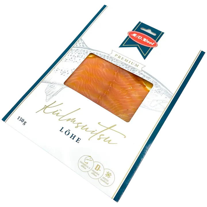 M.V.Wool Külmsuitsu Lõhe Premium Viil 150 G