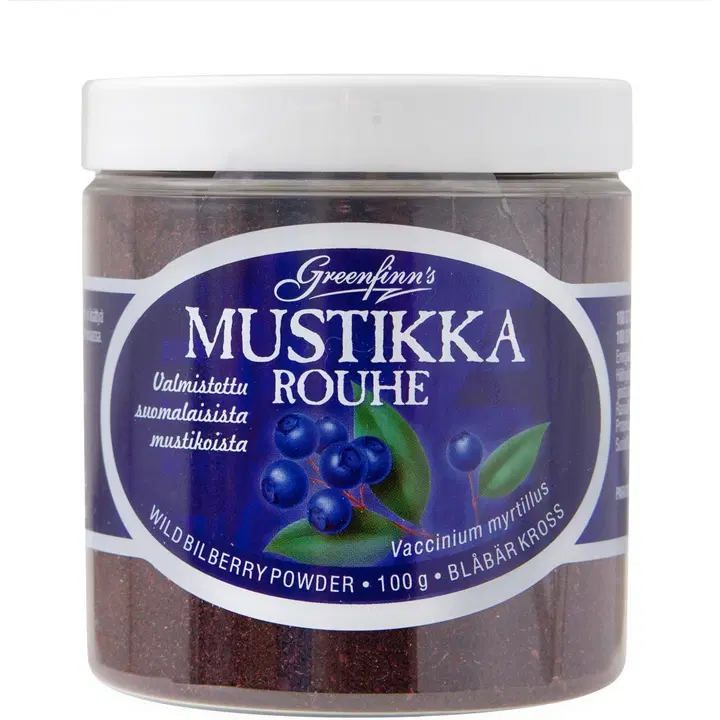 Greenfinn's 100g mustikkarouhe