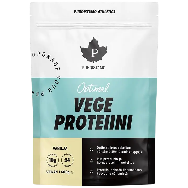 Puhdistamo vege proteiini vanilja 600g