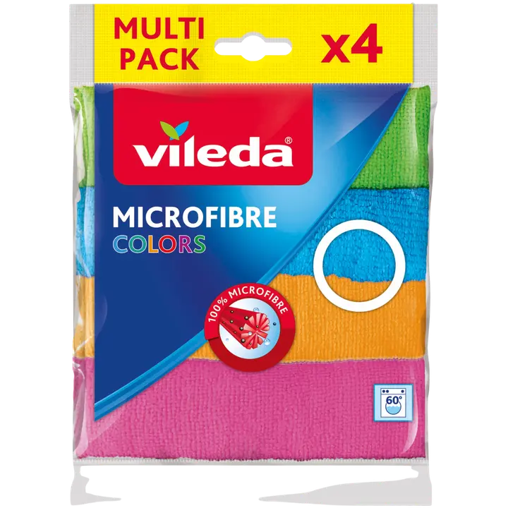 Vileda mikrofiiber multi-pakk 4tk