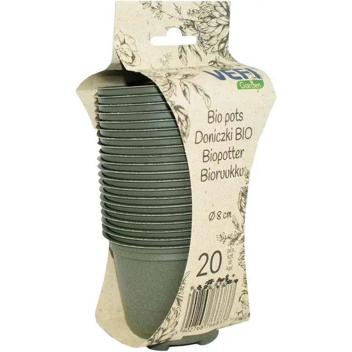 Istutuspott Bio 8 cm 20 tk