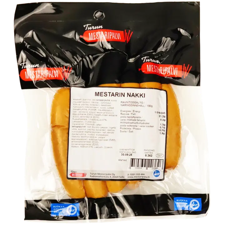 Turun Mestaripalvi Mestarin nakki n. 400g