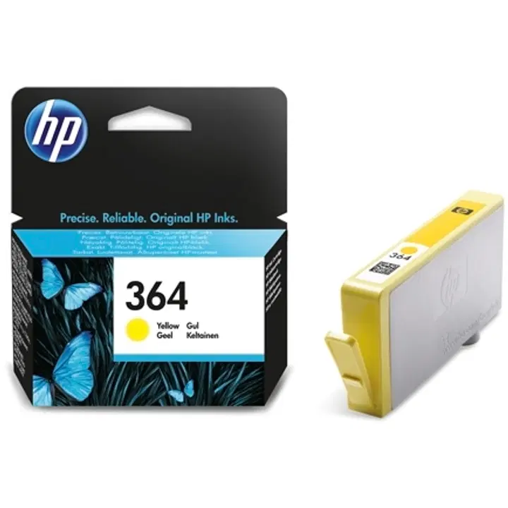 HP 364 mustepatruuna keltainen