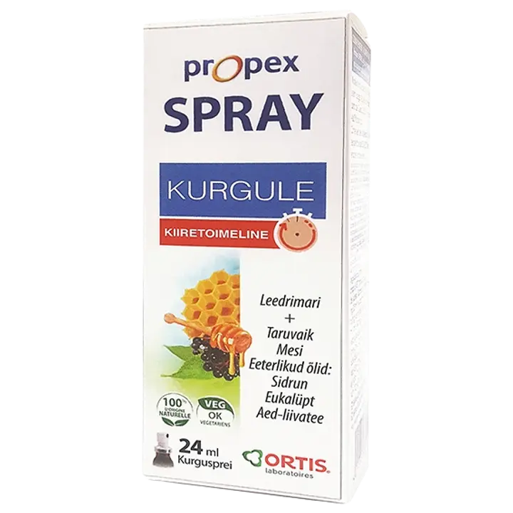 Propex taruvaigu ekstraktiga spray kurgule, 24ml