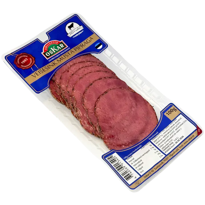 Oskar Veiselihasink musta pipraga 100g