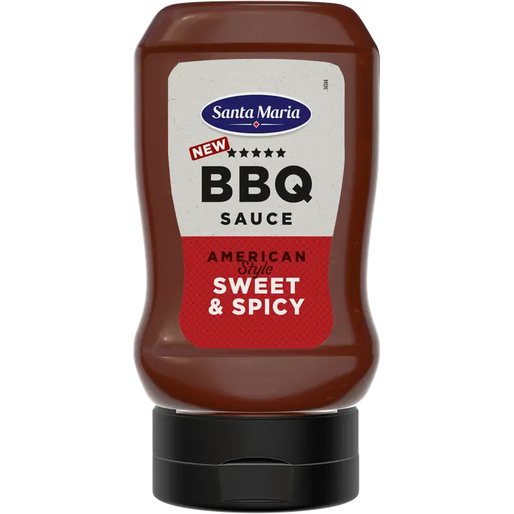 Santa Maria BBQ Sauce Sweet & Spicy 335g maustekastike