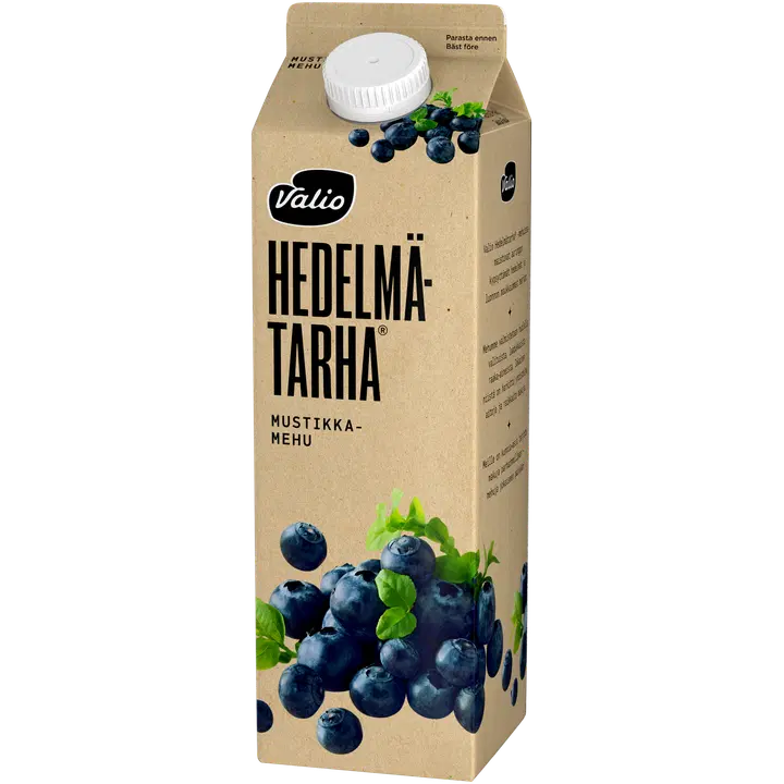 Valio Hedelmätarha® ekologisk blåbärssaft 1 l