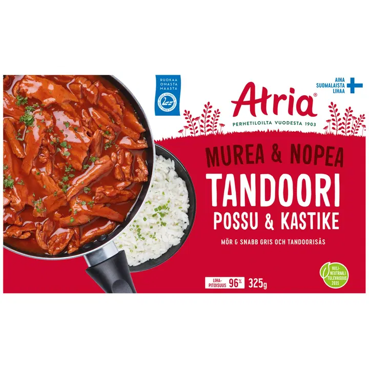 Atria Murea & Nopea Possu ja Tandoorikastike 325g