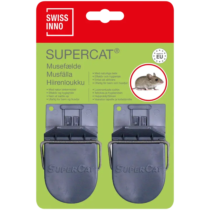 Swissinno SuperCat hiirenloukku 2kpl