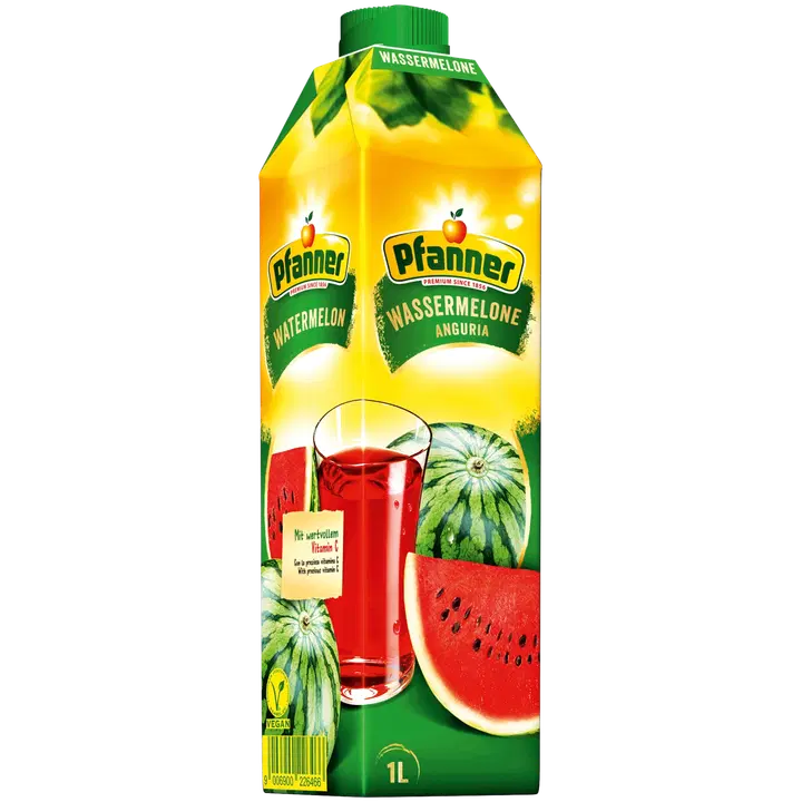 Pfanner Vesimelonimehujuoma 1 l