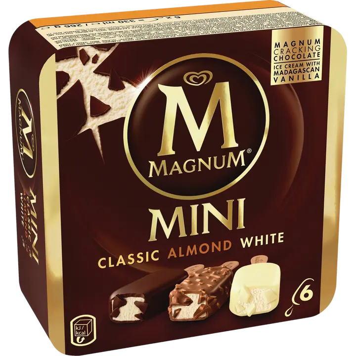 Pulgajäätiste assortii, 6 x 55 ml