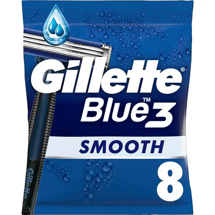 Gillette Blue3 Smooth ühekordsed raseerijad 8tk