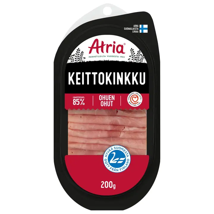 Atria Ohuen Ohut Keittokinkku 200g