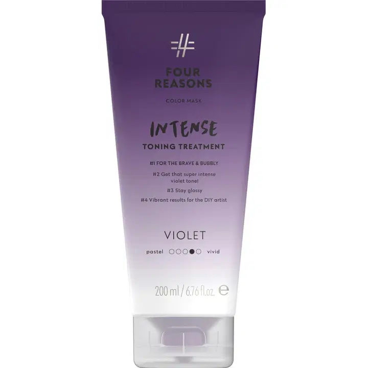 Four Reasons Color Mask Intense Toning Treatment Violet tehohoito 200 ml