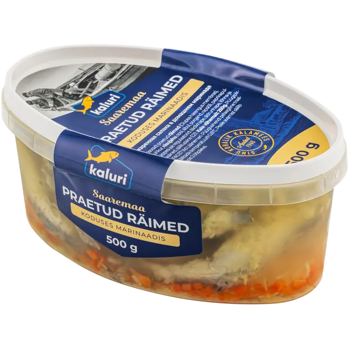 Kaluri Praetud Räimed Koduses Marinaadis 500 G