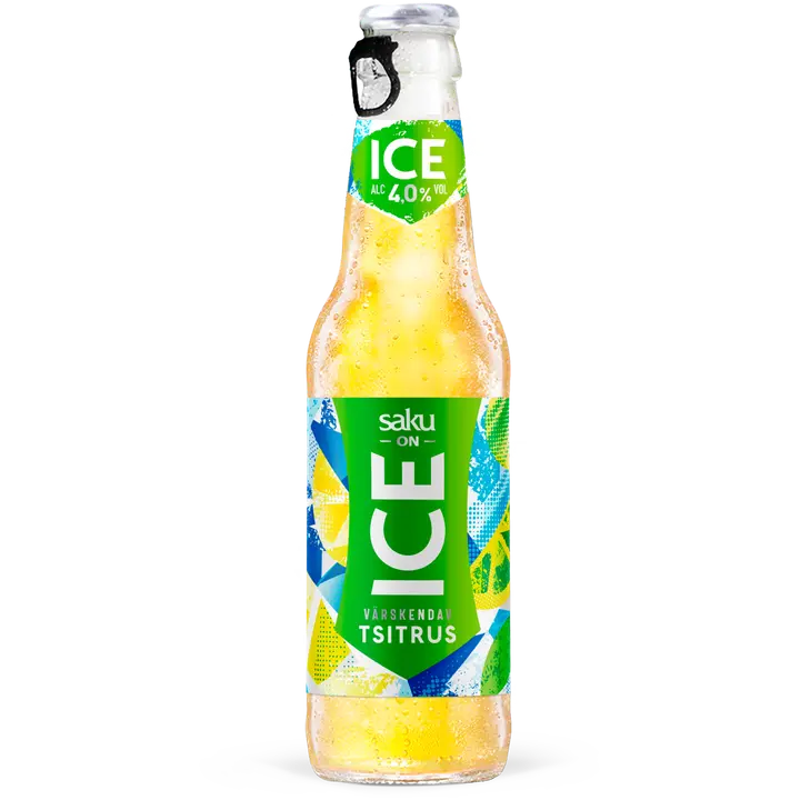 Saku On Ice Citrus õlu 4%vol 330ml