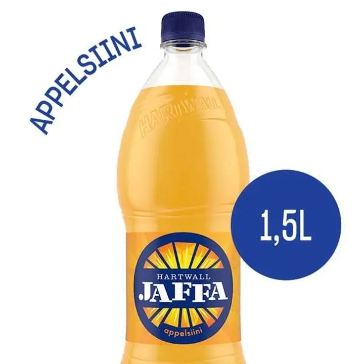 Hartwall Jaffa Appelsiini virvoitusjuoma 1,5 l