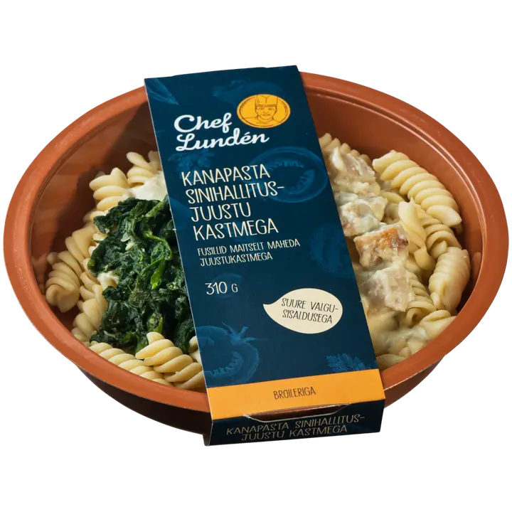 Chef Lunden Kanapasta sinihallitusjuustu kastmega 310g