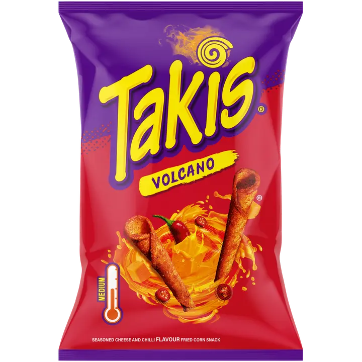 Takis Vulcano maisisnäkid 100 g