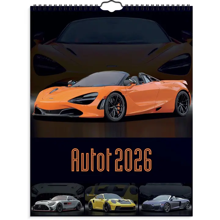 Burde Seinäkalenteri 2026 Autot