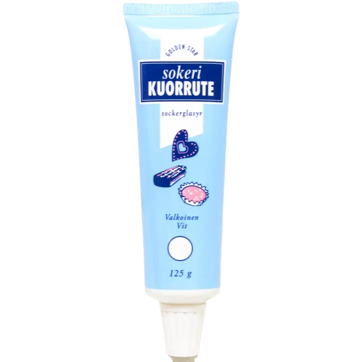 Golden Star Sokerikuorrute valkoinen 125g