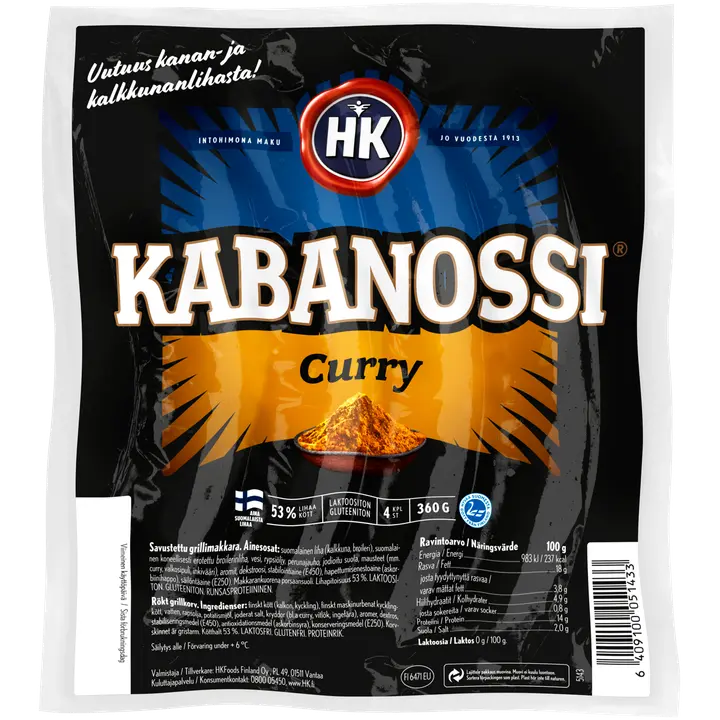 HK Kabanossi® Curry 360 g