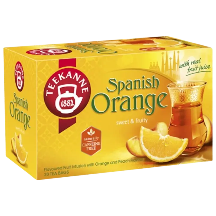Teekanne Spanis Orange hedelmähauduke 20x2,2g