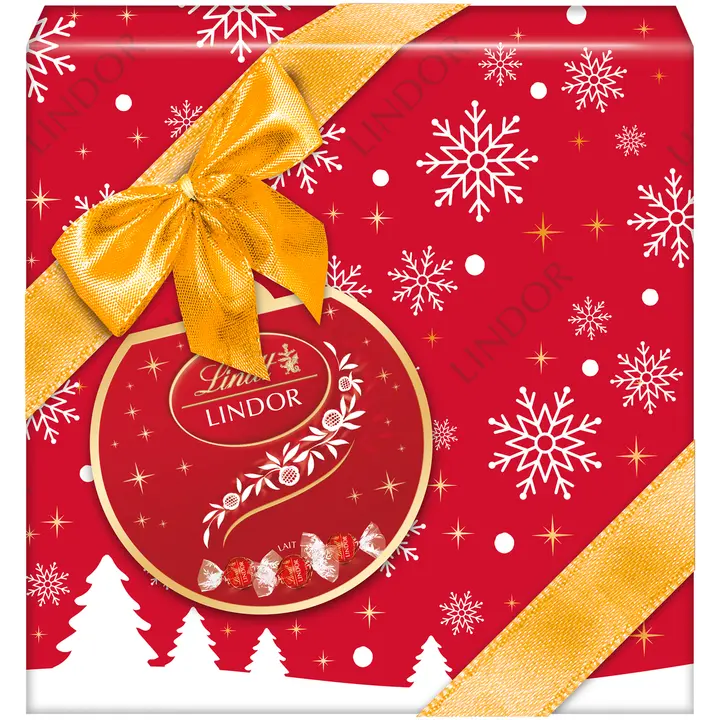 Lindt Lindor Maito täyte maitosuklaakuula lahjapakkaus 287g